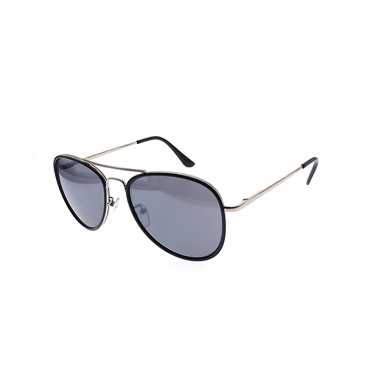Gafas de sol unisex de aviación con lentes coloridas espejadas clásicas de gama alta de gran venta LS-M1016