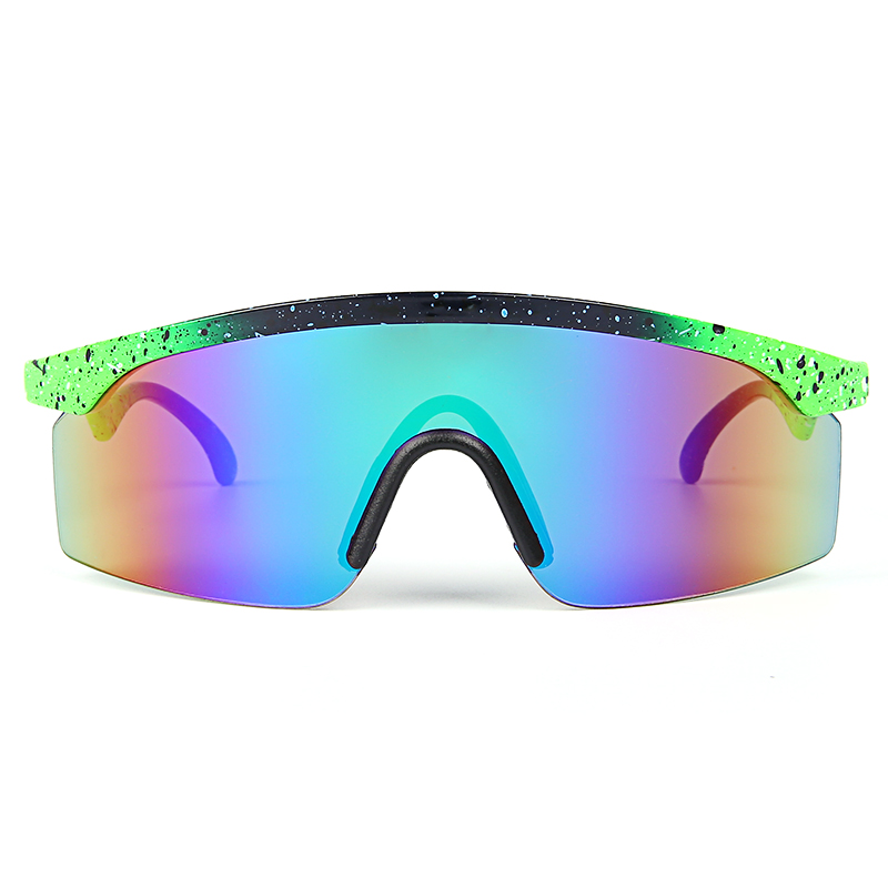 Venta flash Moda novedosa 80'S Cat 3 Style UV 400 Gafas de sol polarizadas de gran tamaño para hombres y mujeres LS-P697