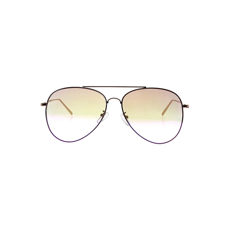 Nuevo diseño de moda mujer gafas de sol rosa amarillo Color Color Color Gafas de sol LS-M277
