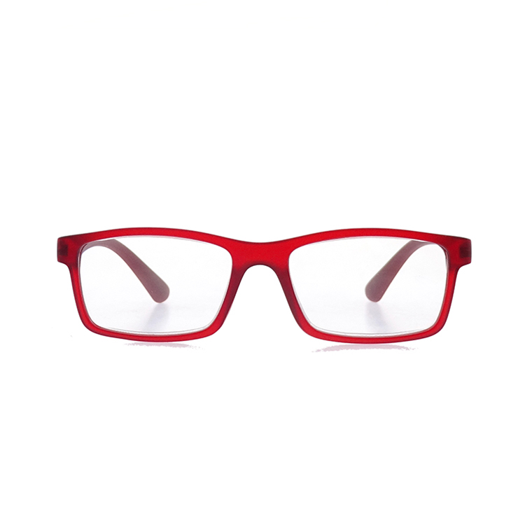 Moda nuevo modelo rectángulo sin almohadillas de nariz Gafas de marco de gafas LR-P6061