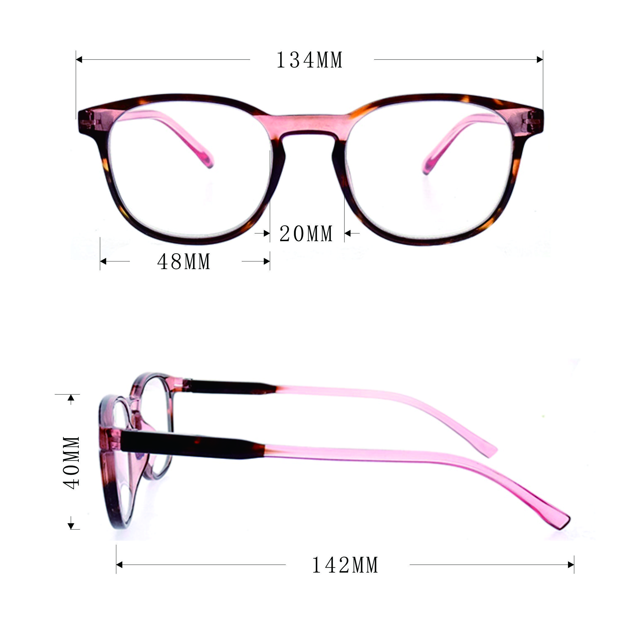 Gafas de lectura de PC de moda unisex al por mayor LR-P6552