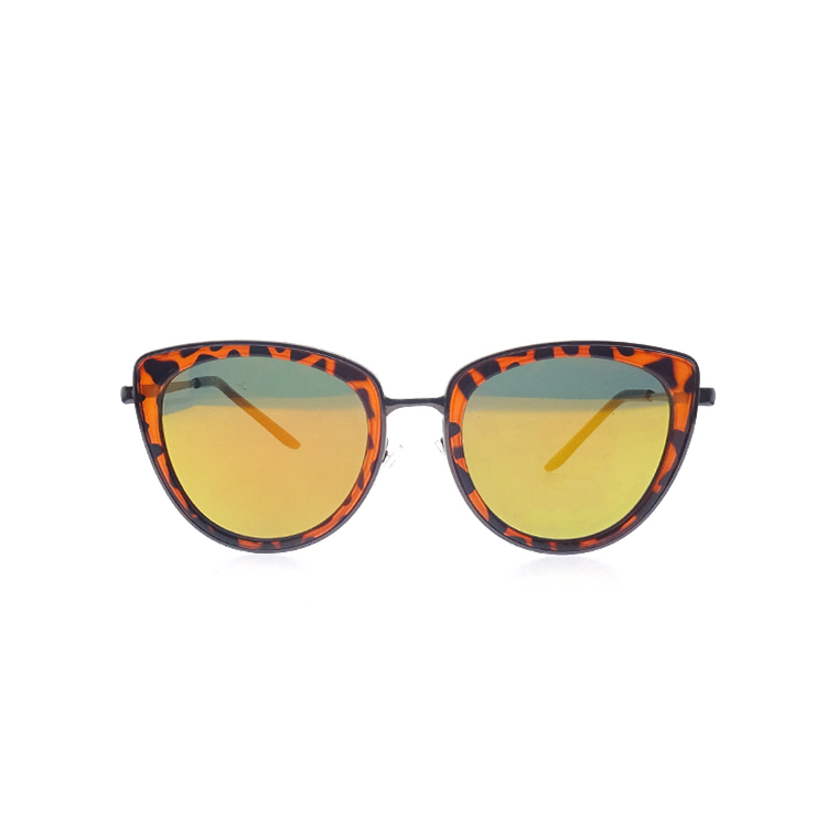 Orange Tortoise Ladies Shades PC Gafas de sol LS-P1239