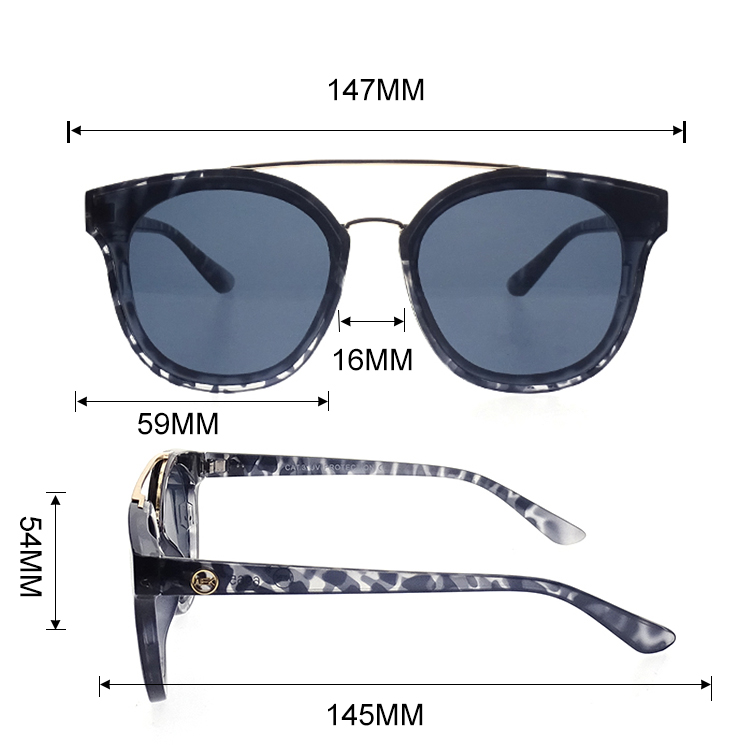 Gafas de sol con marco de PC de marca directa de fábrica LS-P1187